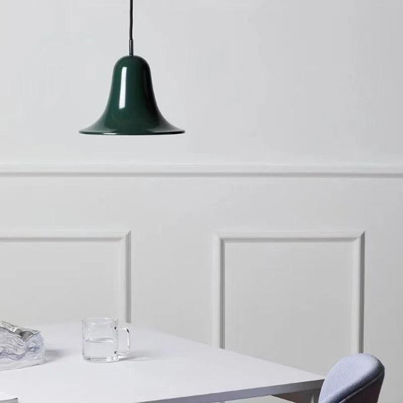 Metal Hat Shape Hanging Pendant Light Minimalist Suspension Pendant Light