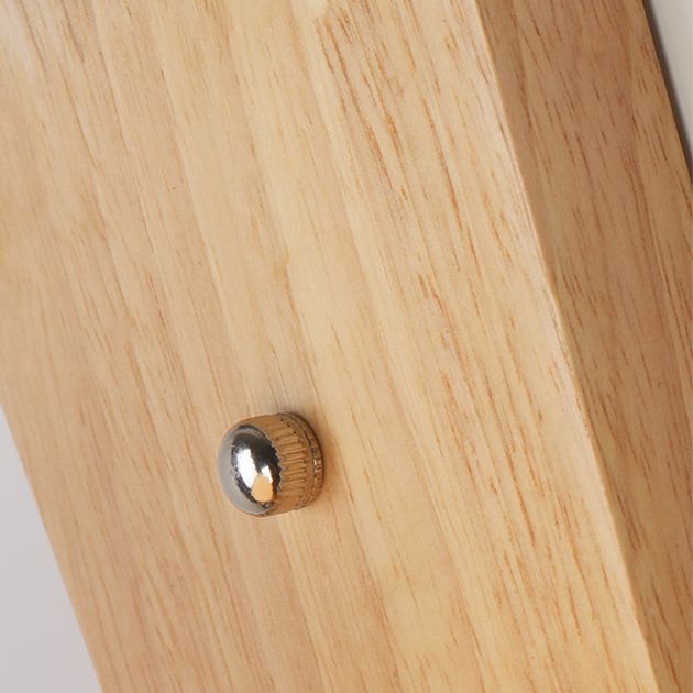 Éclairage mural ombré Simplicité Style Wood Beige Sconce Lightture