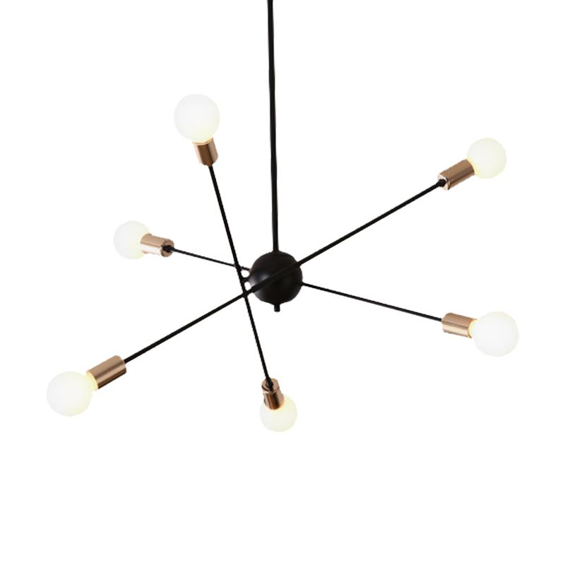 Metal Line Spark Chandelier eigentijds hanglamp voor keuken eetkamer
