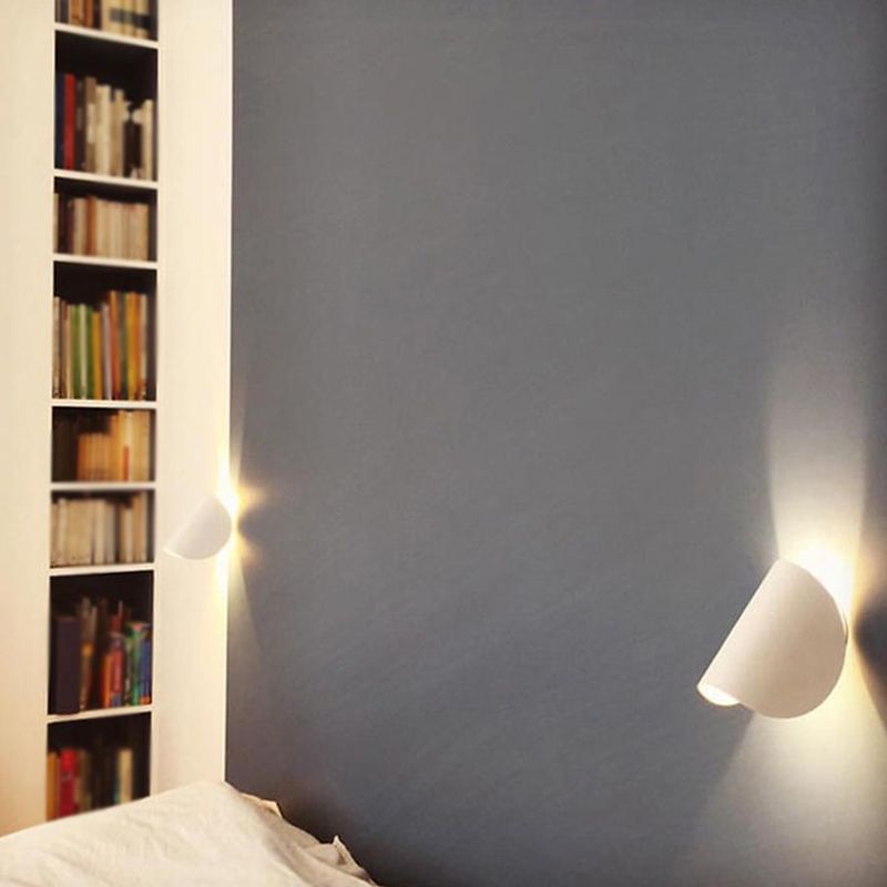 Unique Metal Wall Sconce Modern Nordic Macarons 1 Light Wall Mount Light