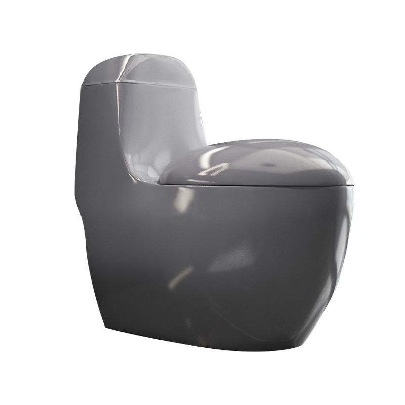 Modern Flush Toilet All-In-One Floor Mounted Porcelain Siphon Jet Urine Toilet