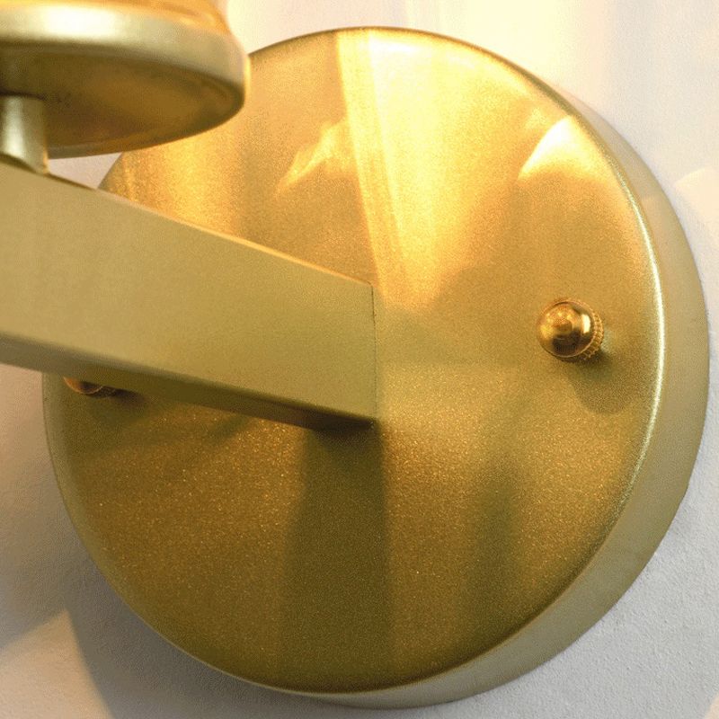 Cylinder Shape Wall Lamp Modern Style Crystal 1 Light Wall Light in Clear