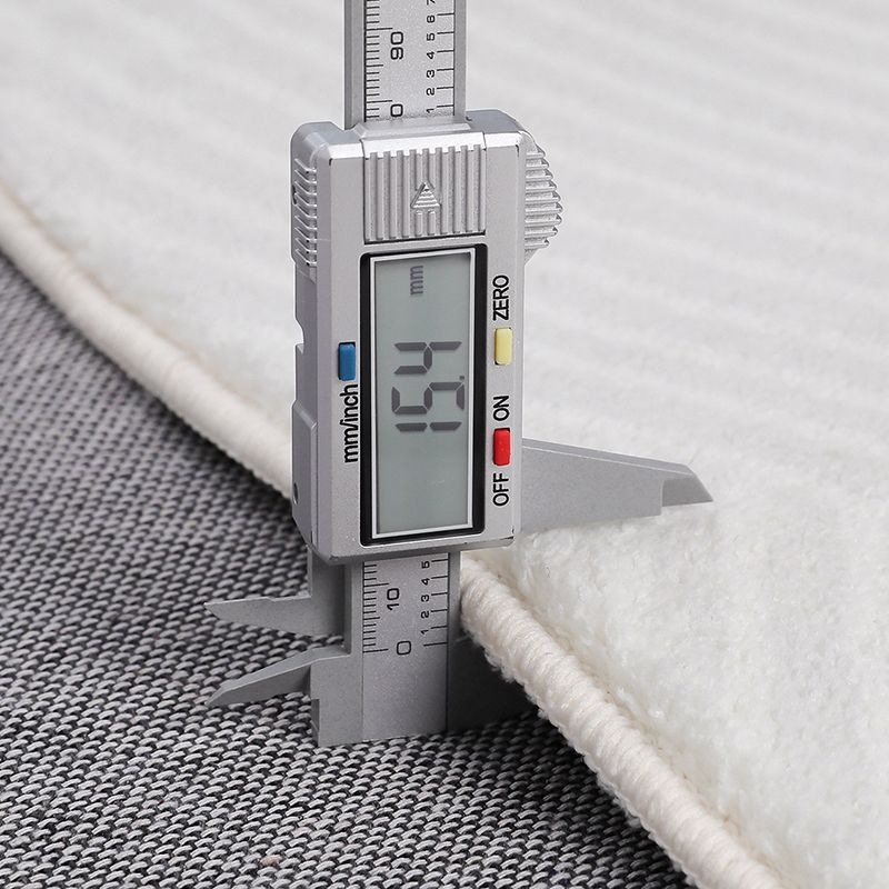 Simple Plain Color Striped Rug Indoor Rug Non-slip Carpet for Bedroom and Living Room