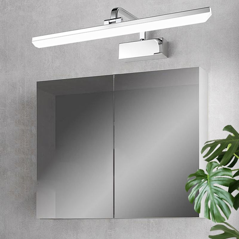 1 lichte lineaire wandwandcontract Moderne stijl metalen wandverlichting voor doucheruimte