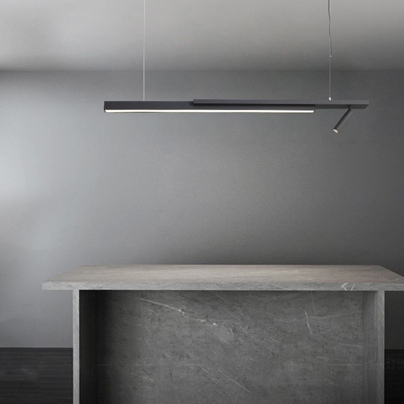 Linear Isola Lighting Isola Fissature Luci a sospensione da cucina contemporanea