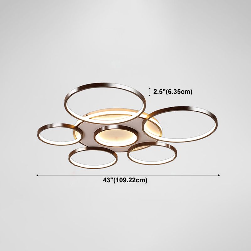 Luces de techo de montaje de color de techo de montaje moderno