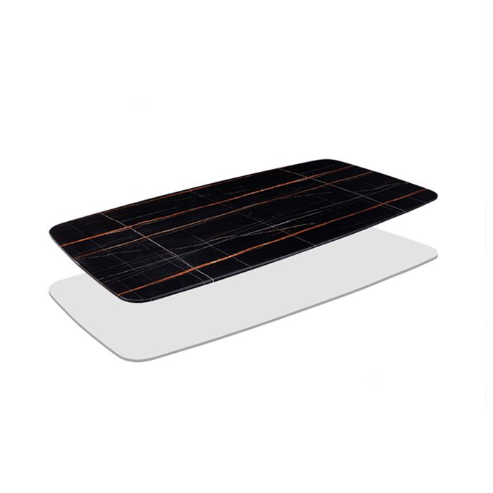 Modern Dining Set 1/4/5/7 Pcs Rectangle Dining Table with Wingback Chairs