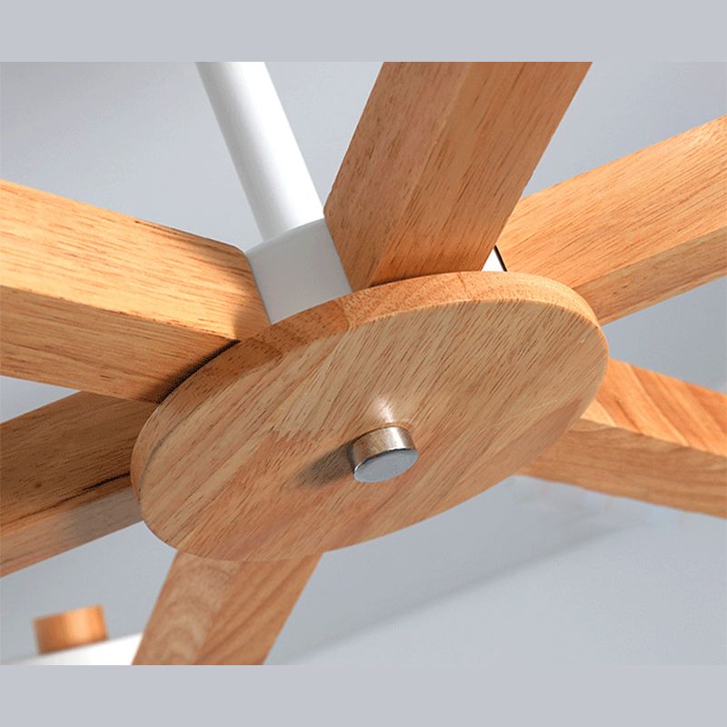 Conische kroonluchterlamp Moderne metalen hanglamp voor woonkamer