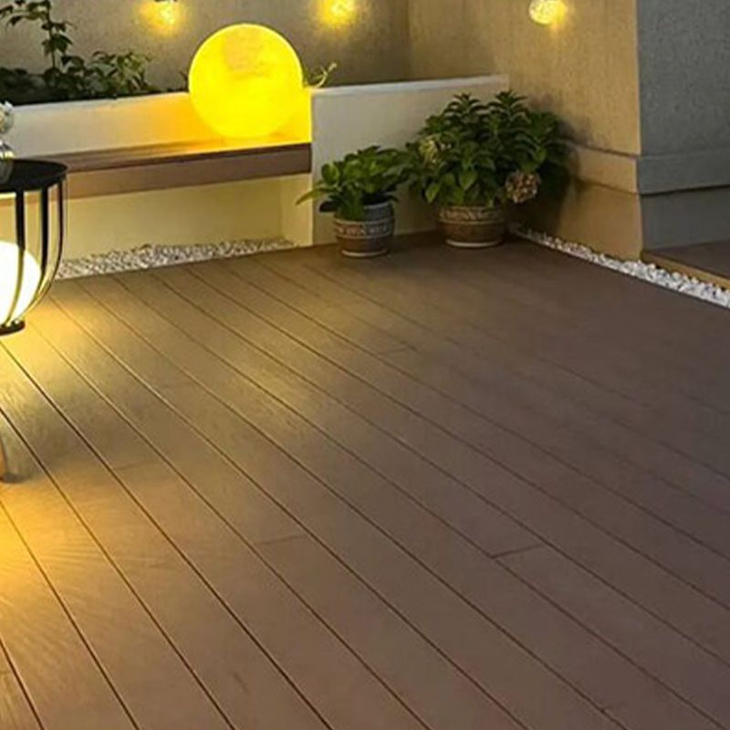 Contemporary Wooden Wall Planks Engineered Hardwood Deck Tiles