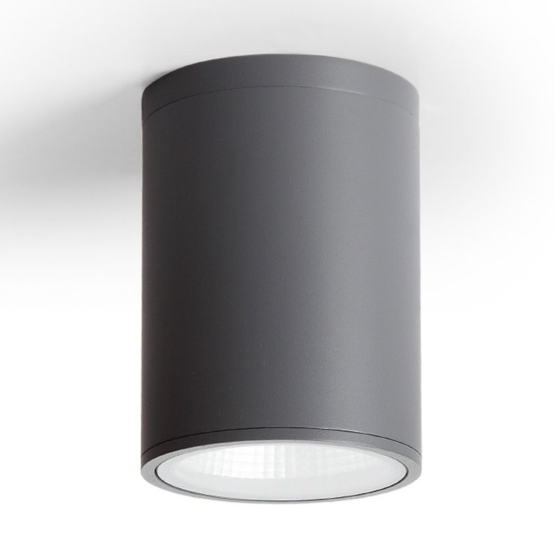 1-Licht-Unterputzleuchte, traditionelle zylindrische Deckenleuchte