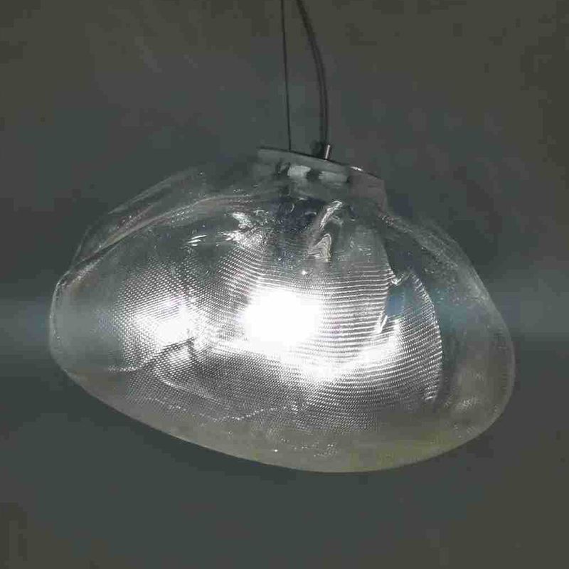 Glass Suspension Pendant Light Minimalist Style Pendant Lighting Fixture