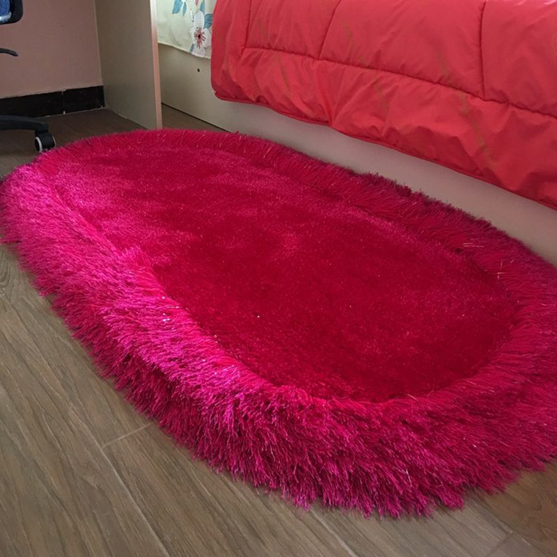 Chambre de chambre à coucher en peluche de couleur unie de couleur solide