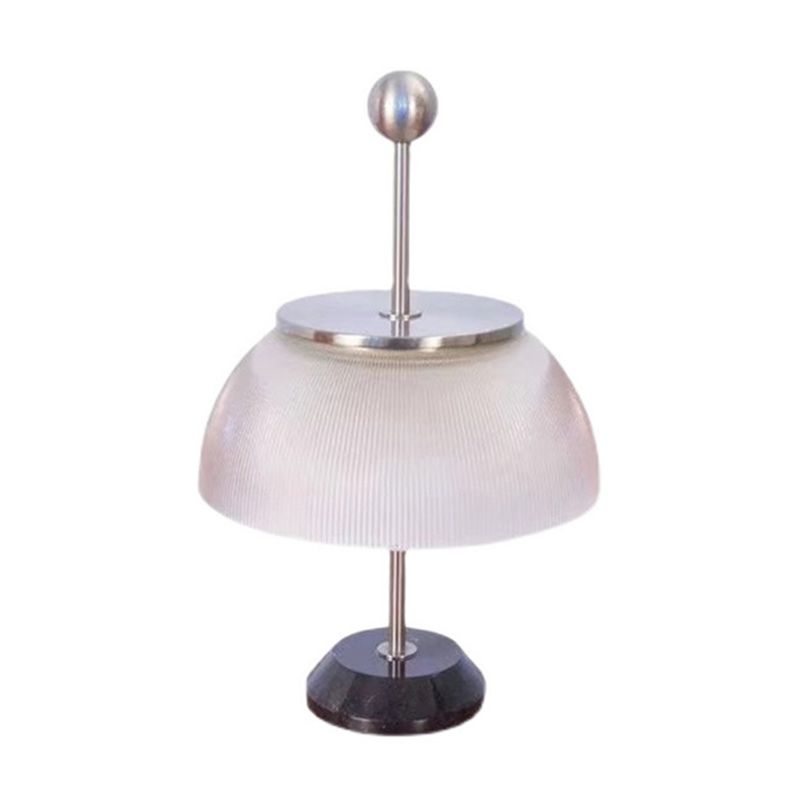 Glass Dome Table Lamp Modern Style 1 Light Night Table Lamps