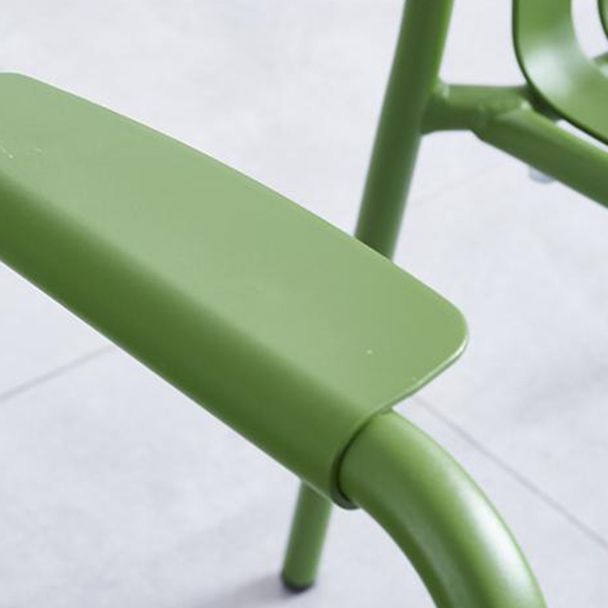 Metal Modern Bistro Table Set 1/4/5 Pcs Metallic Finish Bistro Set