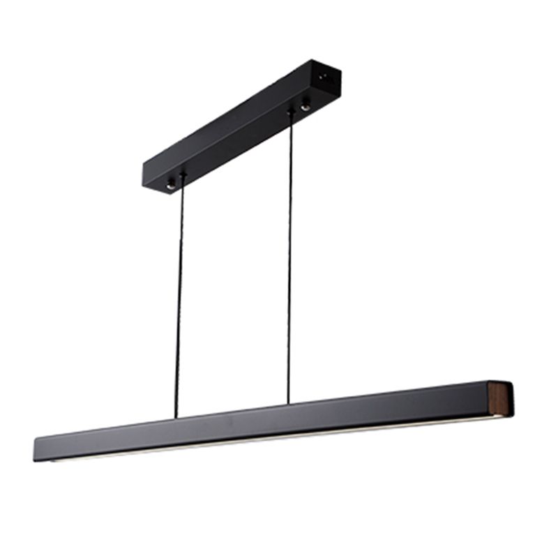 Estilo moderno lineal isla livera metal 1- Luz de luz de luz de luz