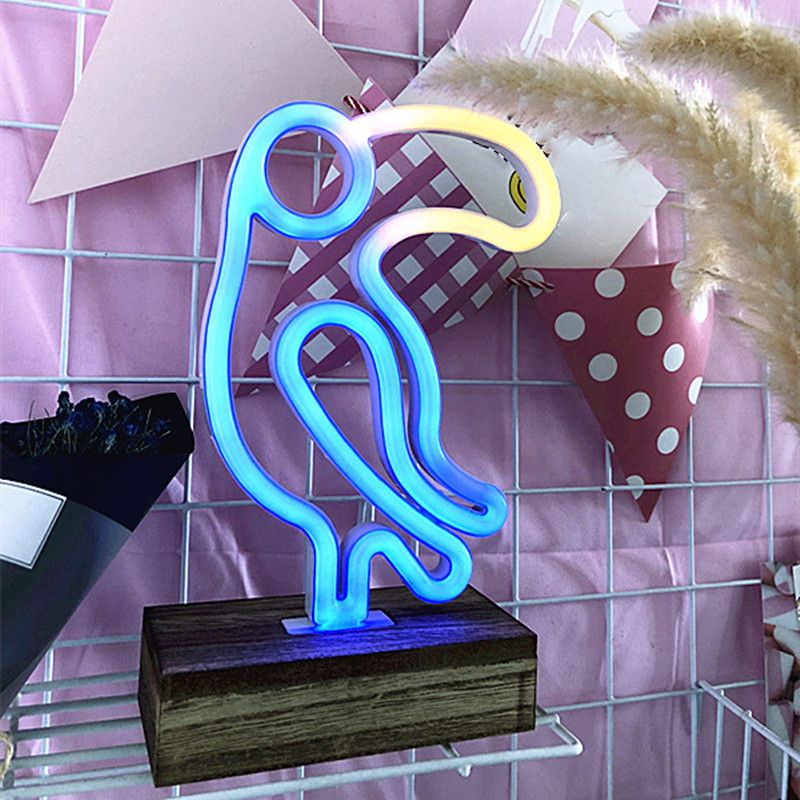 Lampada da tavolo notturna di legno macaron in plastica in plastica comodino in bianco in bianco