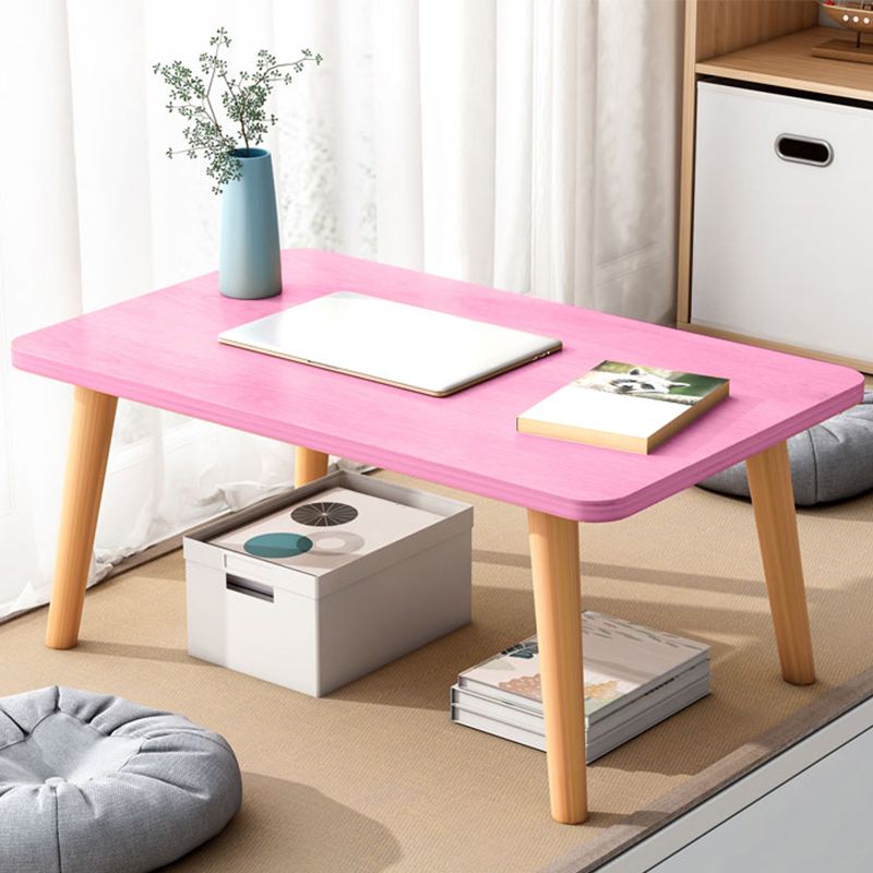 Modern Simple 1 Single Coffee Table Wooden Coffee Table - 15.75" D