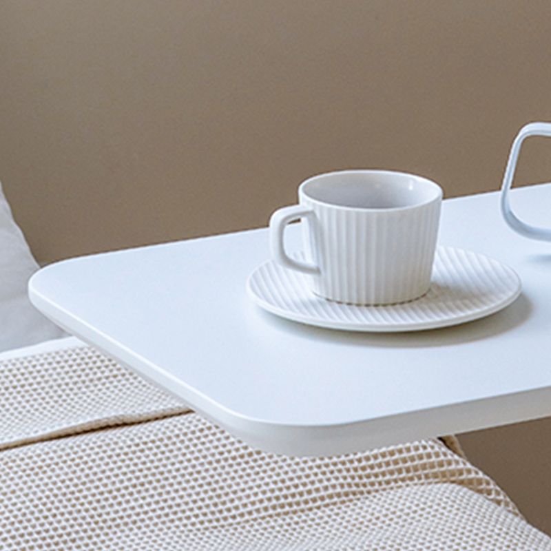 13" Wide Contemporary Corner Table Metal Rectangular Accent Side Table