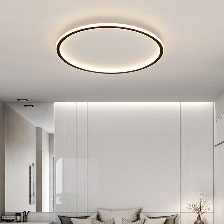 Ultradunne minimalistische LED-plafondlampen Ronde moderne stijl Eenvoud LED-inbouwlamp voor slaapkamer