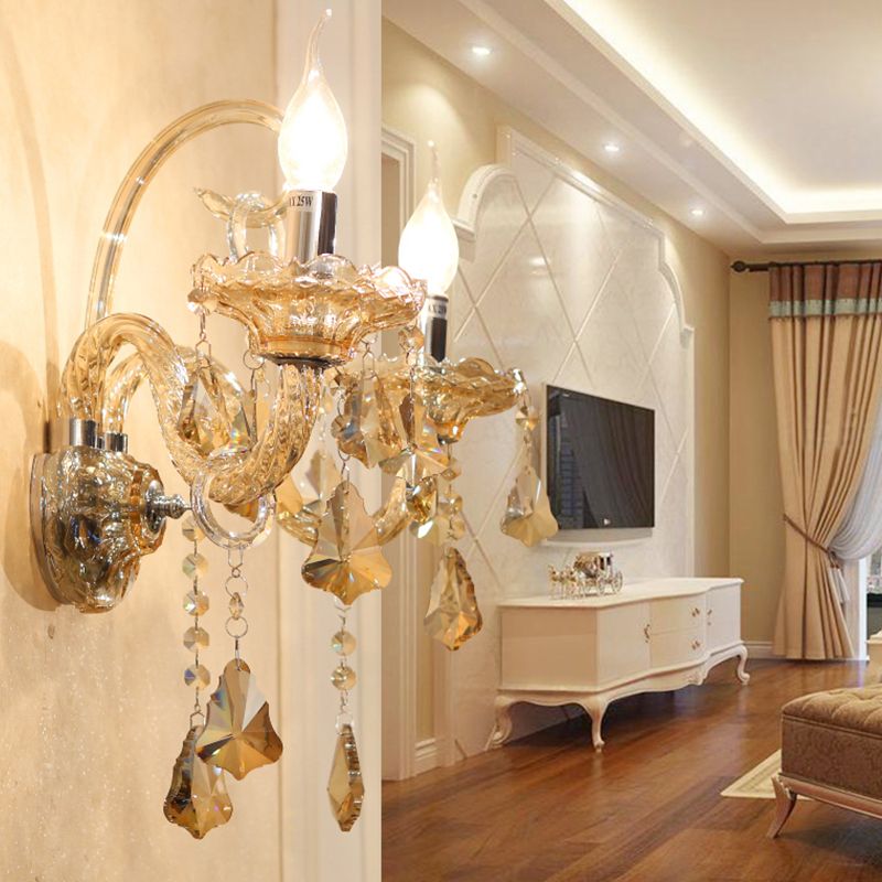 CANNE CRANDAL CRANDALE LUCE LIGHT ANTIVE 2 BONDA SCONTI SOGGIORI con braccio di vetro curvo