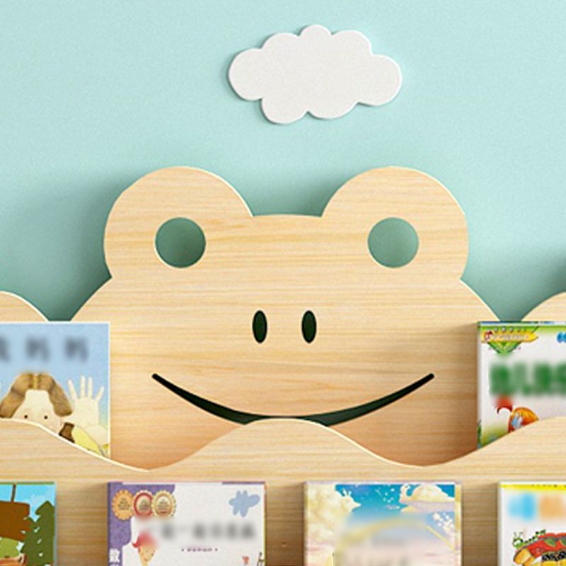 Leiter Bücherregal Solid Wood Contemporary Style Bookshelf für Lernraum