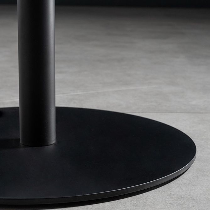 Solid Wood Pub Table 41-inch Bar Height Industrial Round Bar Table for Indoor