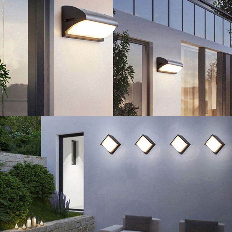 Modern Minimalist Style Wall Light Sconces Acrylic 1 Light Wall Lights for Outside Wall