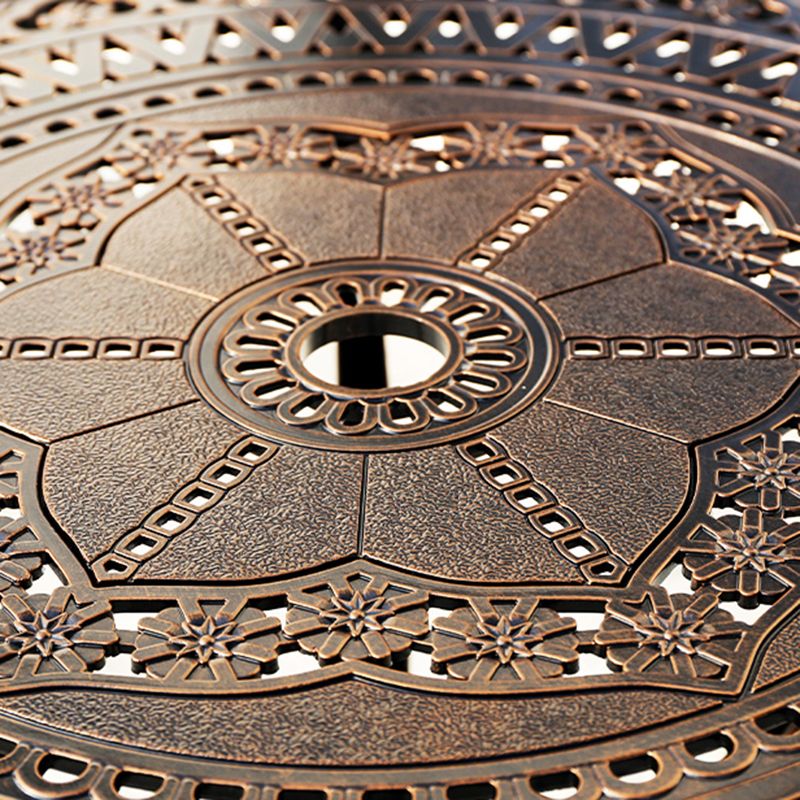 Aluminum Outdoor Patio Table Industrial UV Resistant Patio Table