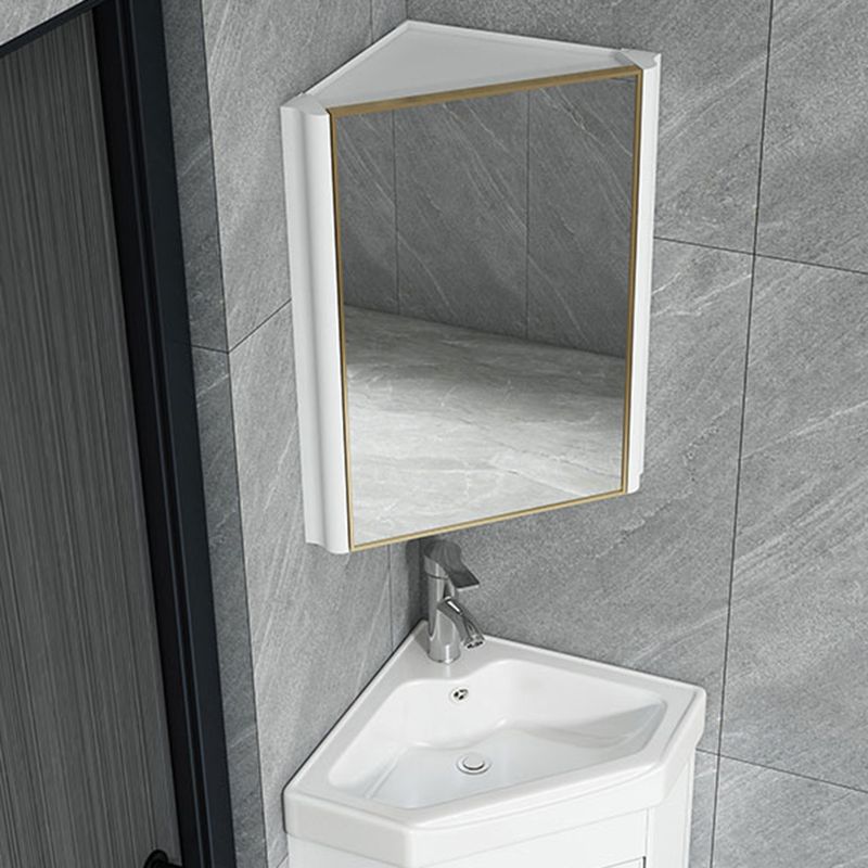 Creative Sink Vanity Wall Mount Triangular Wall Mount Vanity Cabinet