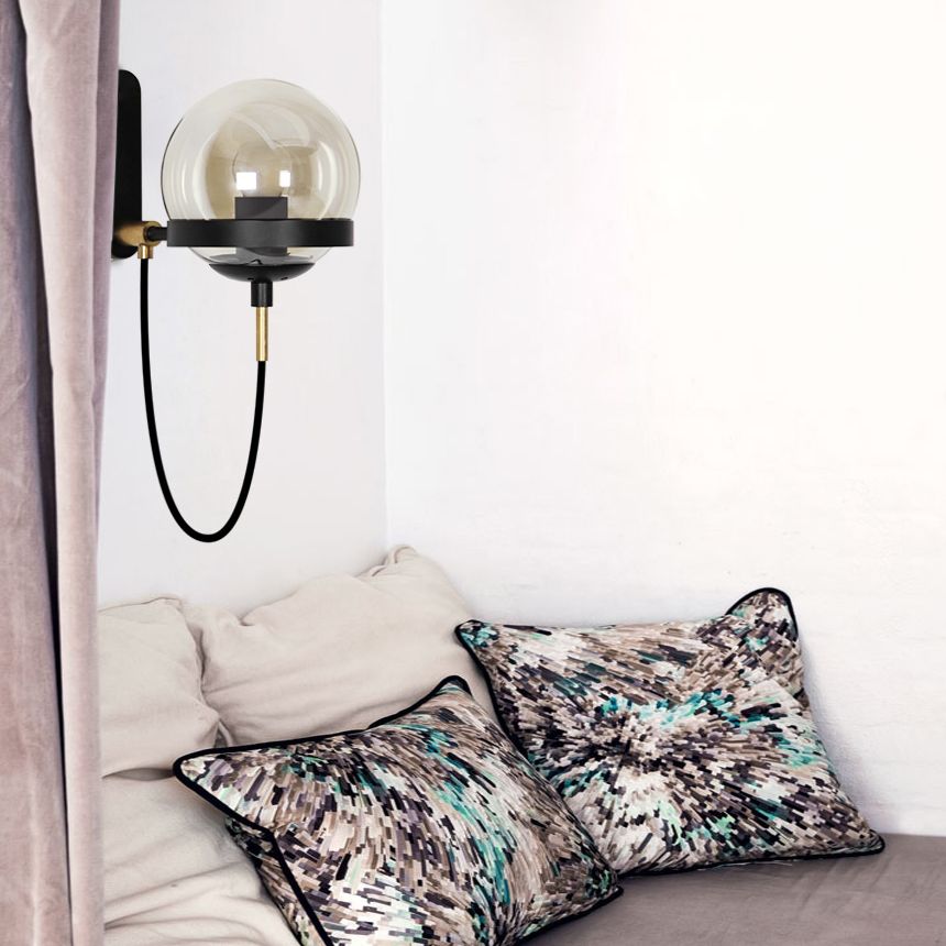 Moderne transparante glazen wandwand Slaapkamer Studiezaal Leesverlichting leesverlichting