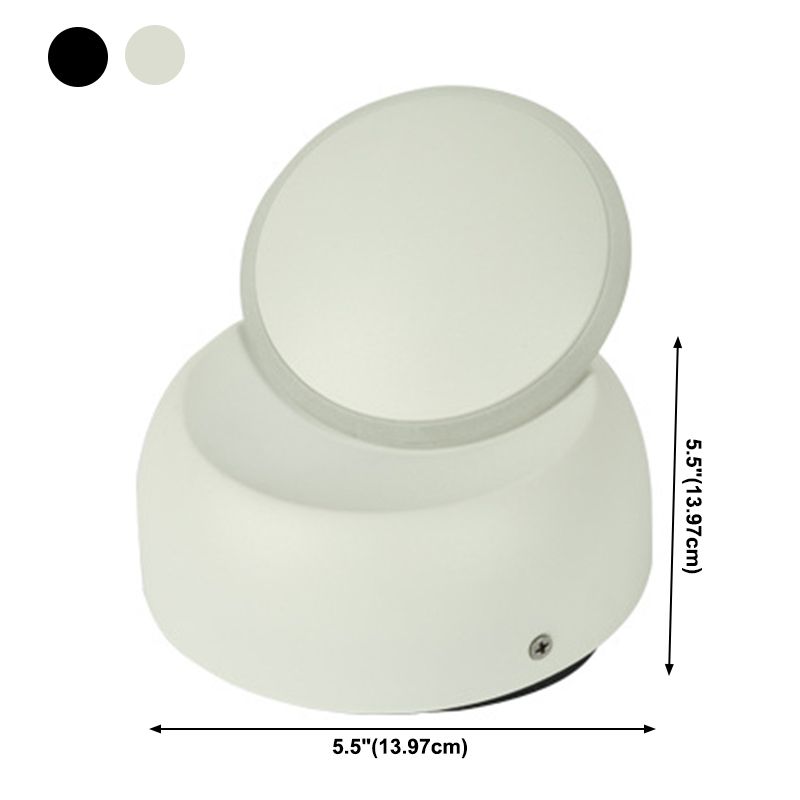 Einzelleuchte runde Schattenwandbeleuchtung moderner Wandmontageleuchte