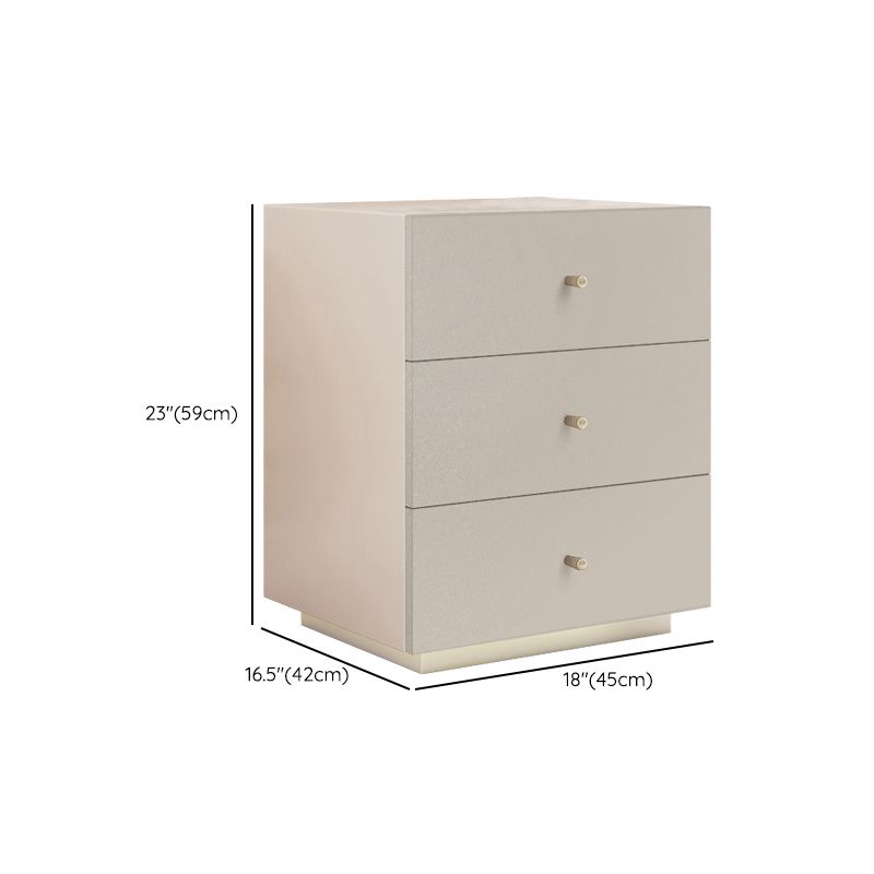 Modern Storage Chest Dresser Stone/Wooden Storage Chest with Drawers