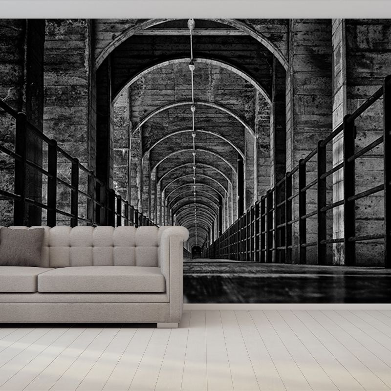 3D Mural Space Extension Customized Mural Mildew Resistant Decorative Bedrom Mural