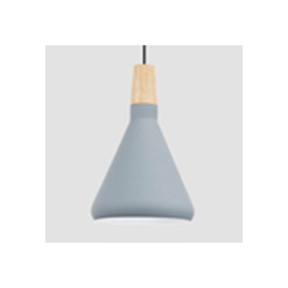 Nordic Coolie Shade Suspension Light Aluminium 7 / 10,5 / 15 pouces de large 1 Pendre Head Light pour le café Office