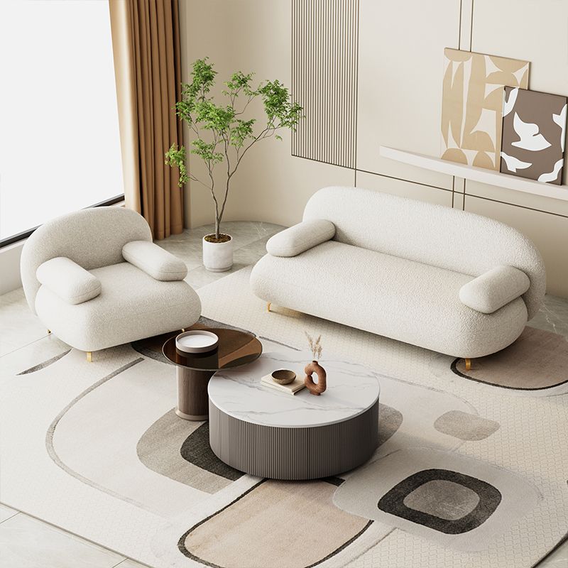 35.43" W x 27.55" H Contemporary Sofa Pillow Top Arm Standard Sofa