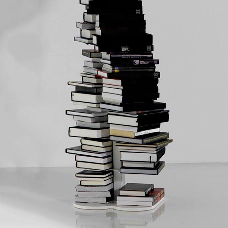 Contemporary Style Bookshelf Invisible Bookcase for Office and Study Room