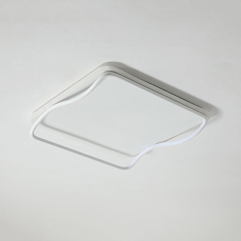 Plafonniers modernes avec abat-jour en silicone Plafonnier LED encastré