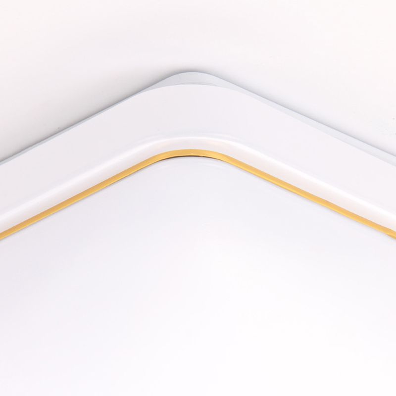 Vierkante inbouw plafondlamp Eenvoud Acryl plafondinbouw voor woonkamer