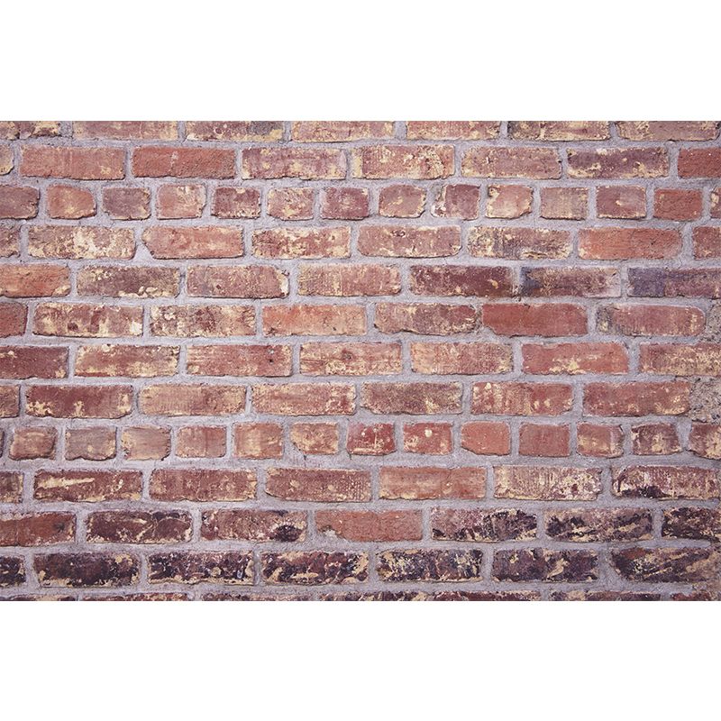 Living Room Mural Wall Decor Industrial Style Brick Wall Eco-friendly Mural Wallpaper