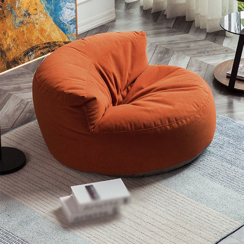 Velvet Armless Chair 34.64" L x 39.37" W x 18.89" H Accent Chair for Living Room