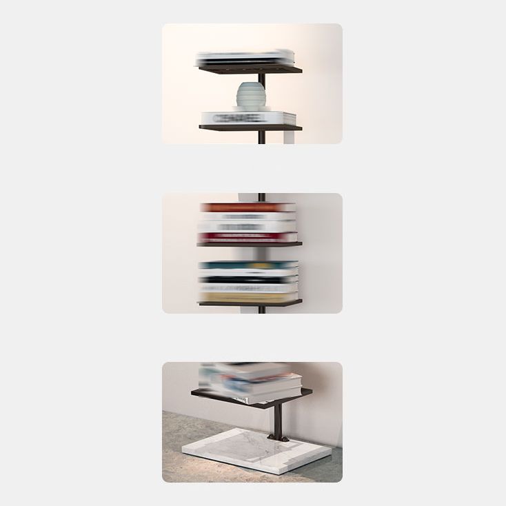 Moderner Stil offener Bücherregal Metal Etagere Regalbuch für Zuhause