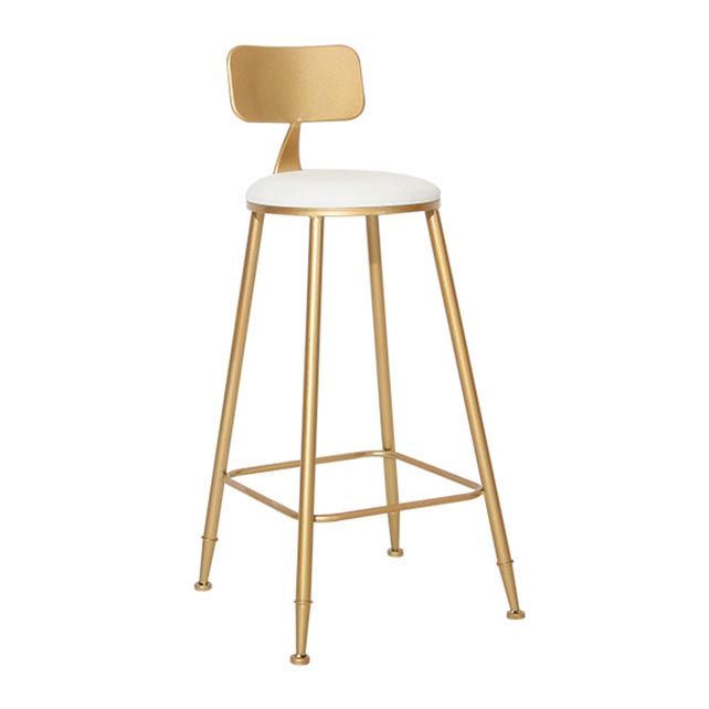 Glam Style 1/2/4 Pieces Faux Marble Bar Table Set Fixed Table Counter Set for Home Use