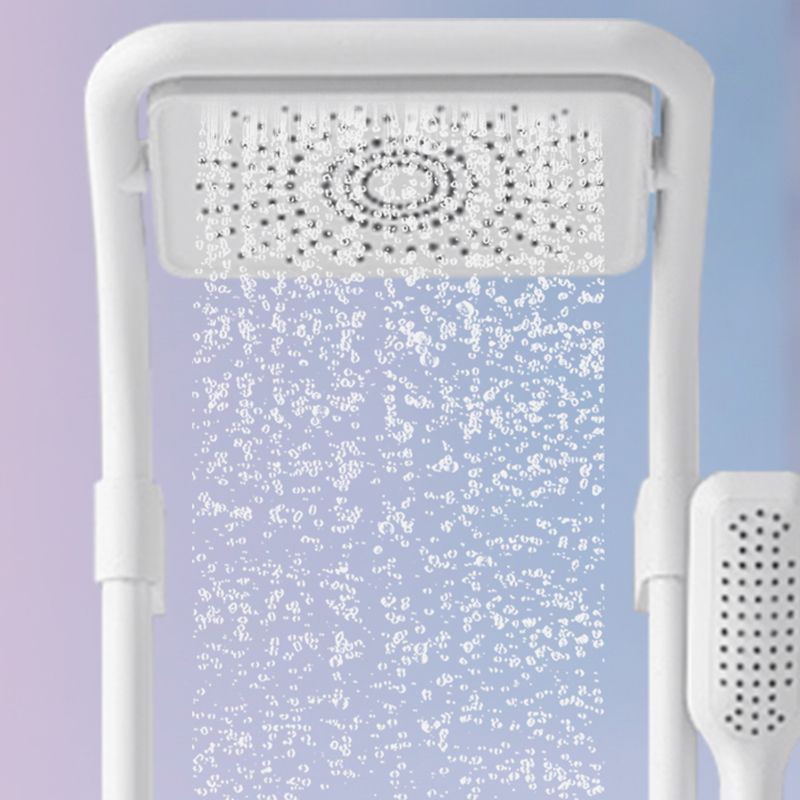 Modern Shower Set Slide Bar Adjustable Shower Head Wall Mounted Shower System