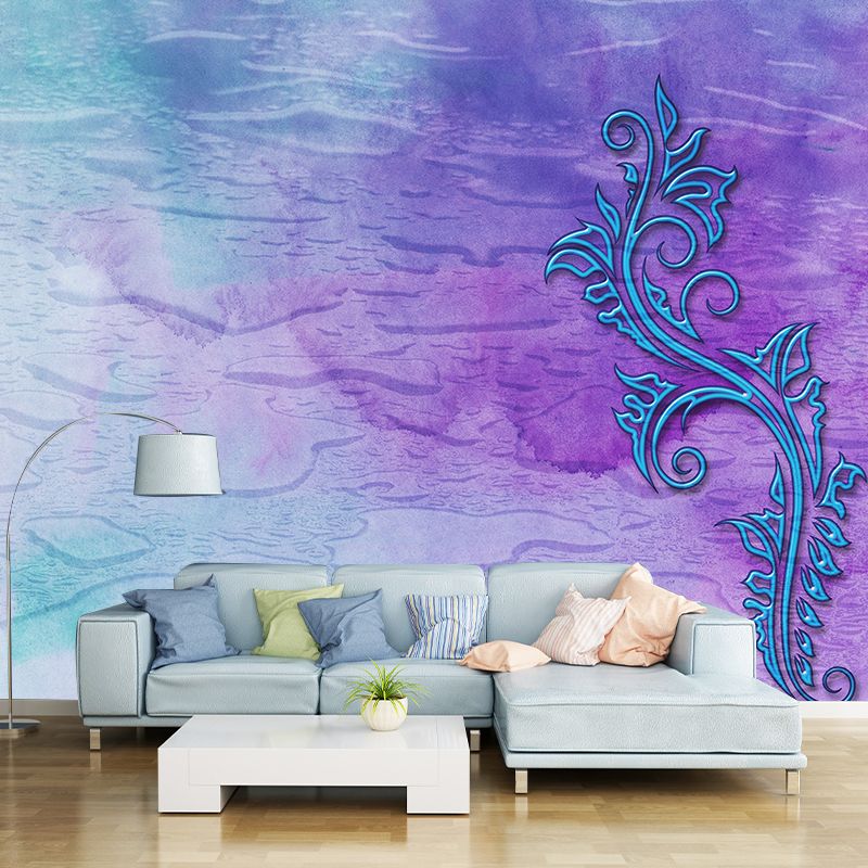 Illustration Environmental Wall Mural Wallpaper Abstract Watercolor Living Room Wall Mural