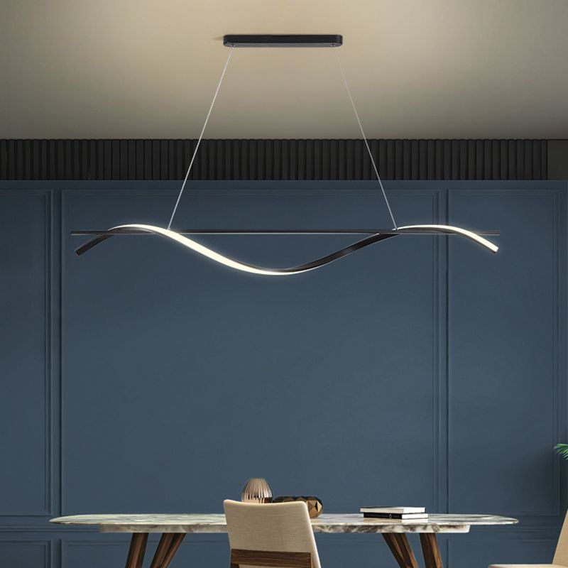 Luce a sospensione per la sala da pranzo per sala da pranzo, semplice caratteristica caratteristica di stile moderno