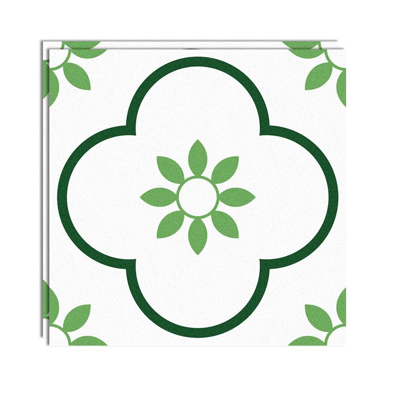 Peel & Stick Vinyl Flooring Light Patterned Vinyl Flooring with Square Edge