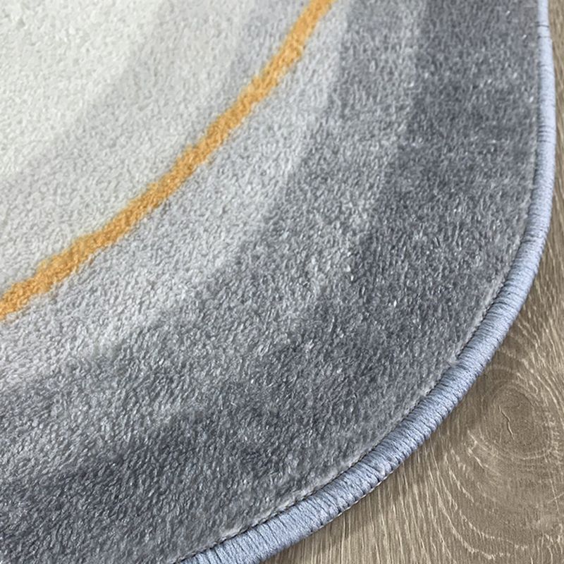 Fancy Modern Area Teppich abstraktes Muster Polyester Fläche Rugfärbung widerstandsfähiger Teppich für Wohnkultur