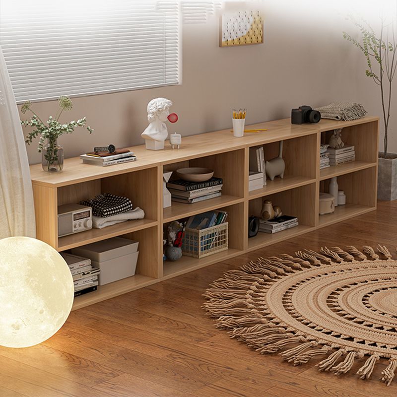 Modern Engineered Wood Bookcase Standard Bookshelf for Any Room 23.6" L X 11.8" H