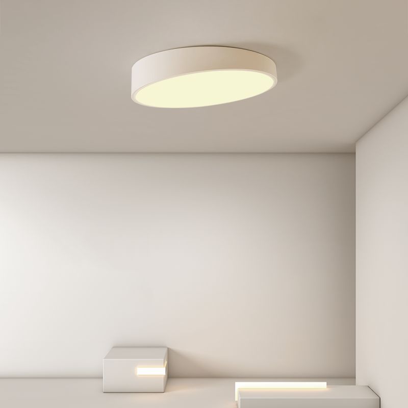 Modern Ceiling Light Fixtures with Acrylic Shade Ring LED Flush Ceiling Light Fixture
