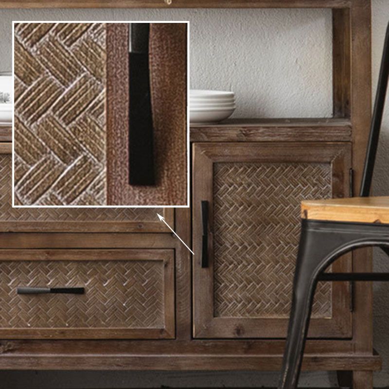 American Traditional Storage Chest Distressed Wood Storage Chest